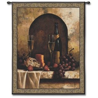A Toast 53" High Wall Tapestry   #J8669