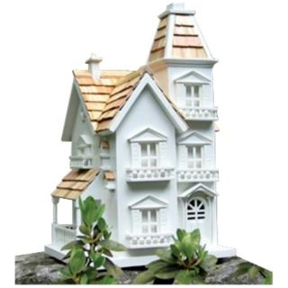 Victorian Cedar Roof Bird House   #H9612