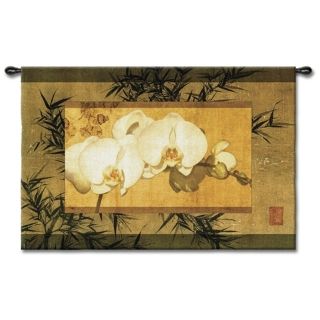 The Bamboo Orchid II 39" Wide Wall Tapestry   #J8739
