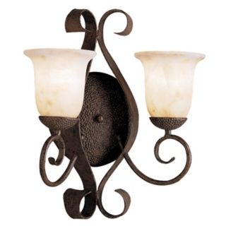 High Country Collection 17 1/2" High 2 Light Wall Sconce   #77133