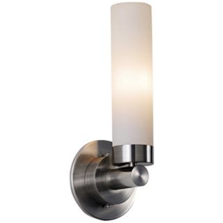 Cilandro Collection 11" High Satin Nickel Wall Sconce   #H5073