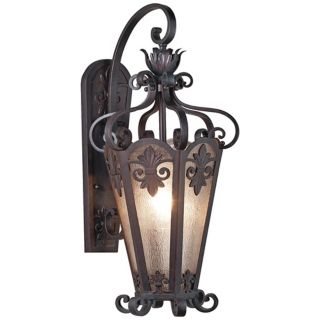 Lonsdale 11" Wide Antique Sable Outdoor Wall Light   #W5032