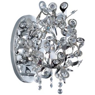 Maxim Comet Collection 10" High Chrome Wall Sconce   #V2563