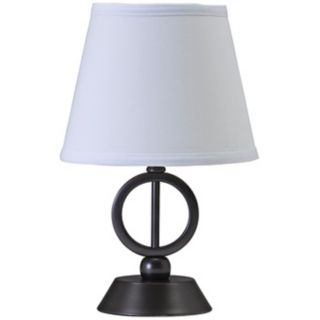 House of Troy Oil Rubbed Bronze 14" High Circle Desk Lamp   #R3381