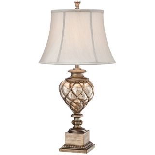 Possini Olde Silver LED Night Light Table Lamp   #X1247