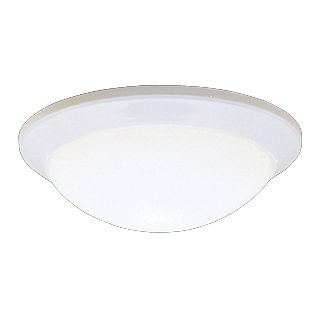 Kichler Etched Glass Dome White 14" Wide Ceiling Light   #J1186