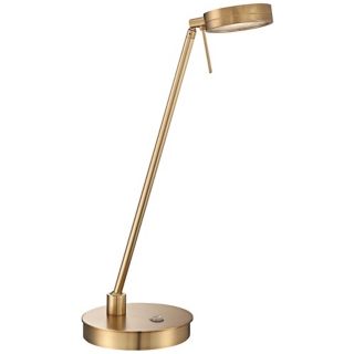 George Kovacs Honey Gold LED Desk Lamp   #W2864