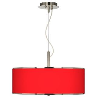 All Red Giclee Glow 20" Wide Pendant Light   #T6343 U2751
