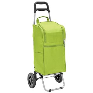 Picnic Time Lime Green Insulated Cooler and Folding Cart   #W8166