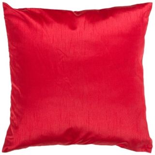 Surya 18" Square Venetian Red Throw Pillow   #V2968