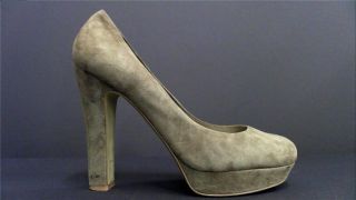 JS by Jessica Womens Sexy Platform Heels Shoes 8 5 Brown Solid Beige