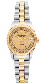 Jules Jurgensen Gold Tone Ladies Bracelet Watch