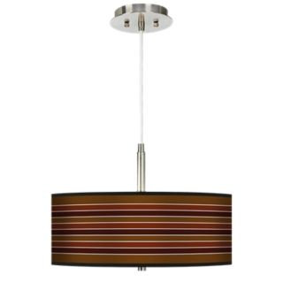 Tones of Sienna 16" Wide Giclee Pendant Light   #G9447 H8984
