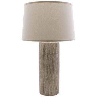 Haeger Potteries Cylinder Wheat Grass Table Lamp   #K3128