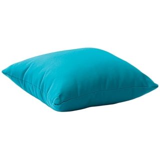 Laguna Sky Blue 18" Square Outdoor Pillow   #R8257