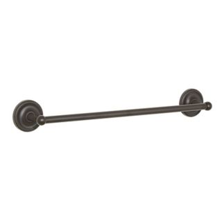 Bronze Finish Beaded Base 18" Wide Towel Bar   #33940