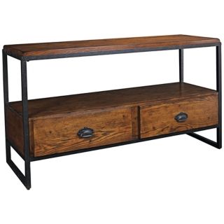 Baja Distressed Finish 54" Wide Entertainment Console   #R1785