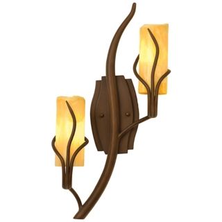 Napa Collection 23" High 2 Light Left Side Wall Sconce   #K1763