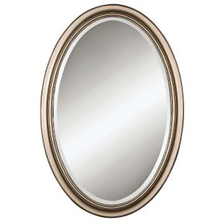 Uttermost Petite Manhattan Silver Oval 31" High Wall Mirror   #34016