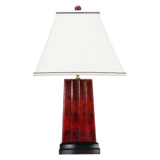 Frederick Cooper Imperial Mentor Red Jade Table Lamp   #00605