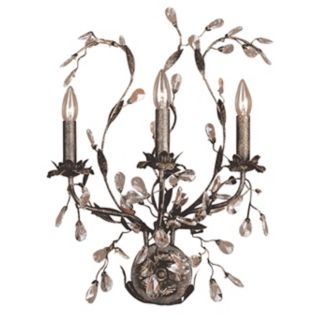 Circeo Collection 24" High Three Light Wall Sconce   #01482