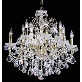 James R. Moder Belle Wave 28" Wide Crystal Chandelier   #56508