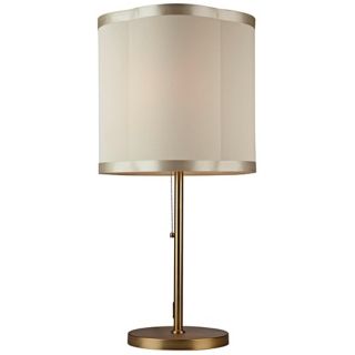 Artcraft Richmond Satin Brass Table Lamp   #W5721