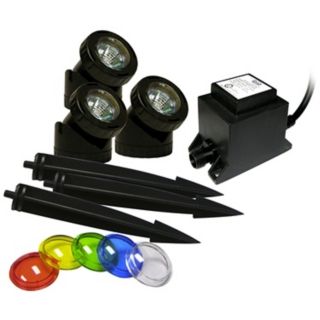 Power Beam Halogen Landscape 3 Light Kit   #50380