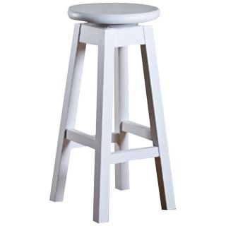 American Heritage Taylor White 24" High Counter Stool   #N0987
