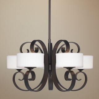Possini Curled Iron 28" Wide Chandelier   #P2770