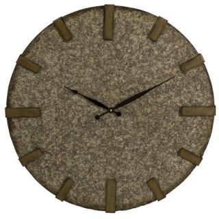 Broderick Granite 24" Wide Wall Clock   #N3545