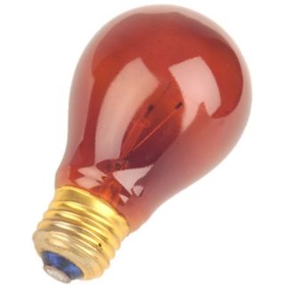 Red 25 Watt Party Light Bulb   #78293