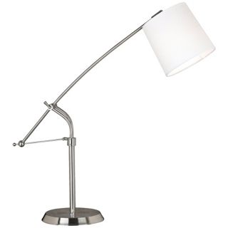 Kenroy Reeler Brushed Steel Balance Arm Desk Lamp   #K8452