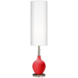 Poppy Red Ovo Floor Lamp   #Y2905 Y5340 Y7501