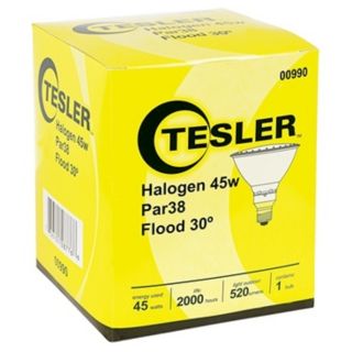 Tesler PAR38 Halogen 45 Watt Flood Light Bulb   #00990