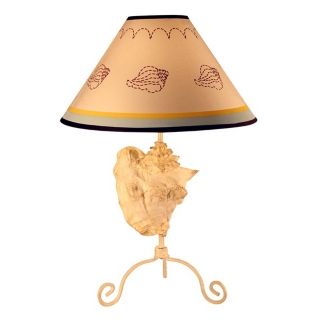 Seashell Accent Metal Table Lamp   #F6368