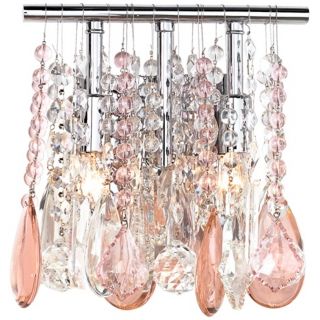 Luminous Collection Two Light Crystal Wall Sconce   #33768 00659