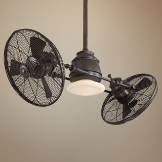 Minka Aire Vintage Gyro Oil Rubbed Bronze Ceiling Fan   #U3017