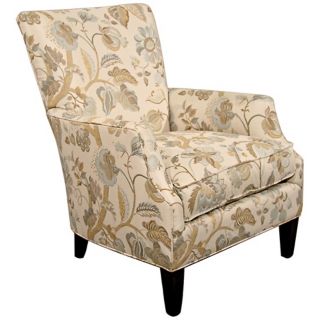 Marie Floral Occasional Chair   #P4758