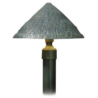 Thatched Roof Shade Verde Finish 34" High Path Light   #M0034