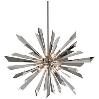 Brushed Steel, Large 31 In. Wide And Up, Contemporary Chandeliers