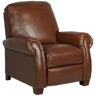 Arden Leather Match Florence Chestnut Recliner   #W2954
