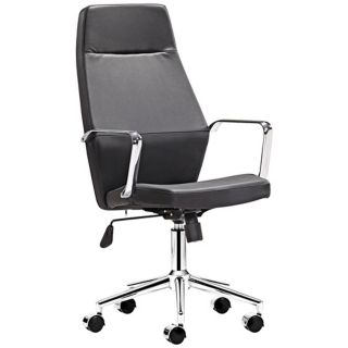Zuo Holt Collection High Back Black Office Chair   #V7434