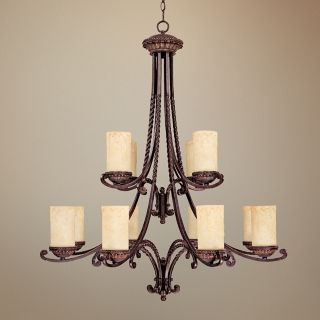 Highlands Collection 44" High Two Tier Chandelier   #G3598
