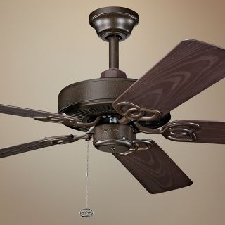 52" Kichler Sterling Manor Bronze Indoor Outdoor Ceiling Fan   #H8338