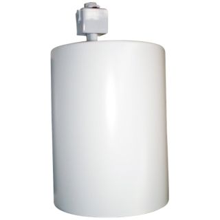 Protrack Flat Cylinder White Track Light   #05735