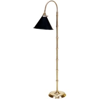 Frederick Cooper Brass Cane Downbridge Floor Lamp   #91861