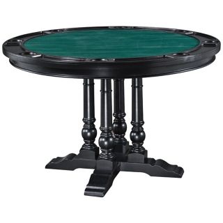 St. Croix Black Game Table   #X1045