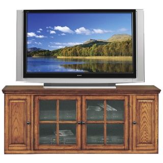 Burnished Oak 62" Wide Television Console   #M9366