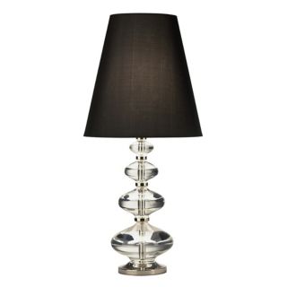 Jonathan Adler Component Table Lamp with Black Silk Shade   #42790